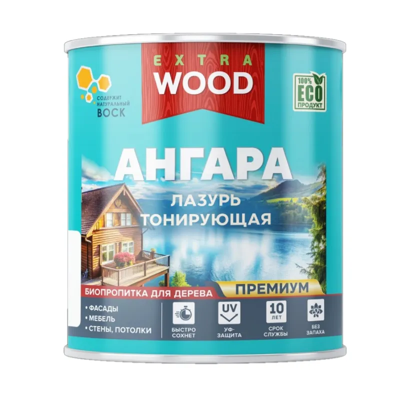 Лазурь акриловая для дерева Ангара палисандр 2,5л Farbitex Profi_1