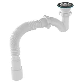 Изображение товара Сифон для душевого поддона 1 1/2"х40 Aquant с выходом 40/50 и выпуском клик-клак Изображение товара Сифон для душевого поддона 1 1/2"х40 Aquant с выходом 40/50 и выпуском клик-клак