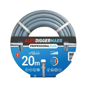 Изображение товара Шланг поливочный ПВХ 3/4" 25м четырехслойный Alexdiggermaer Professional Plus Изображение товара Шланг поливочный ПВХ 3/4" 25м четырехслойный Alexdiggermaer Professional Plus