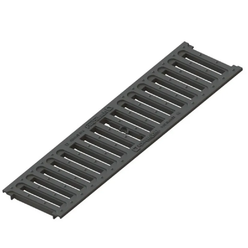 Решетка водоприемная щелевая пластиковая PolyMax Basic 500x136x15мм_1