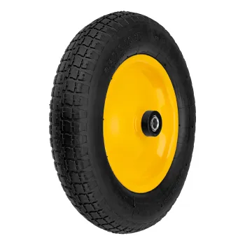 Изображение товара Колесо для тачки пневматическое 360мм d16мм Palisad Изображение товара Колесо для тачки пневматическое 360мм d16мм Palisad