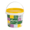 Краска интерьерная сухая уборка Марта матовая 1,3кг_2