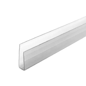 Изображение товара Торцевой прозрачный профиль из поликарбоната 4мм х2,1м для соединения панелей Изображение товара Торцевой прозрачный профиль из поликарбоната 4мм х2,1м для соединения панелей