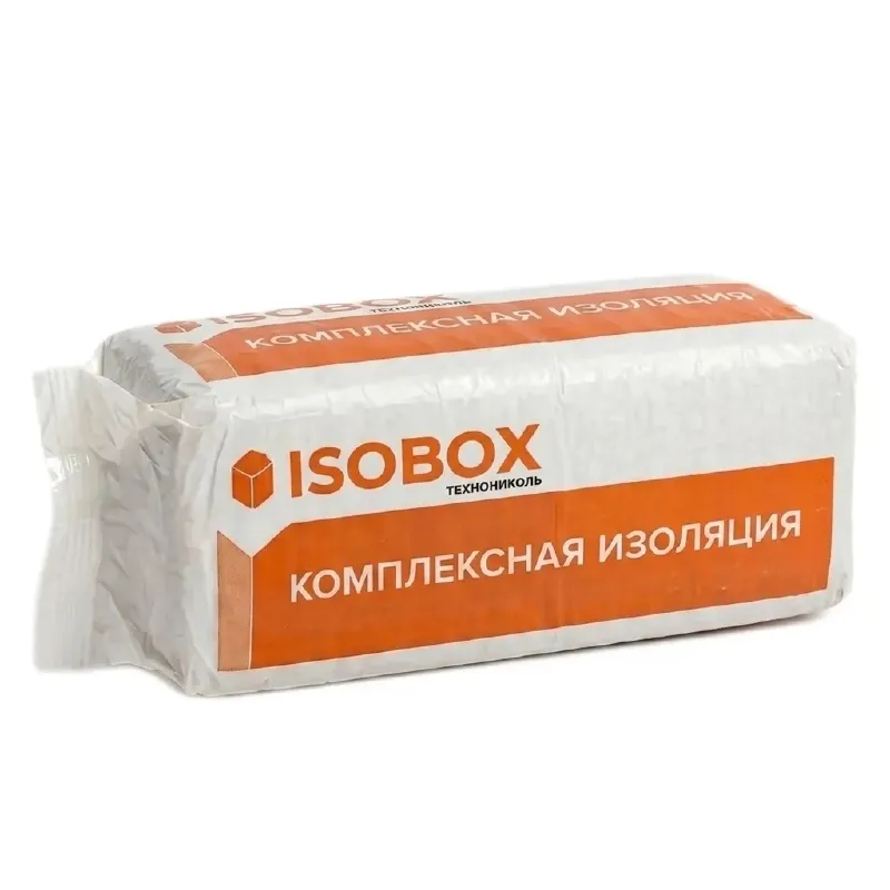 Утеплитель 1200х600х50мм Изобокс Экстралайт 33кг/м³ 8,6м²_1
