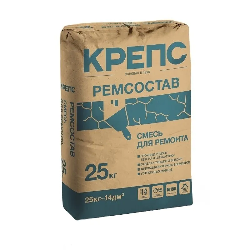 Ремонтный состав Крепс Ремсостав 25кг_1